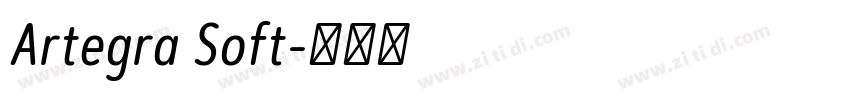 Artegra Soft字体转换